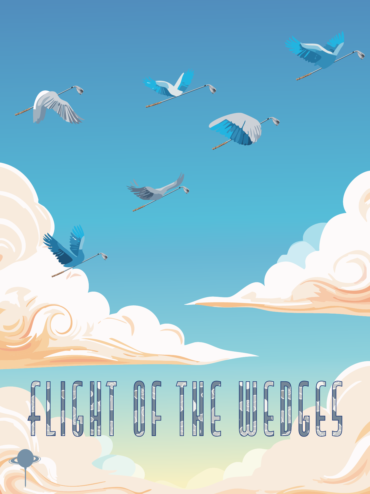Flight of the Wedges T-shirt
